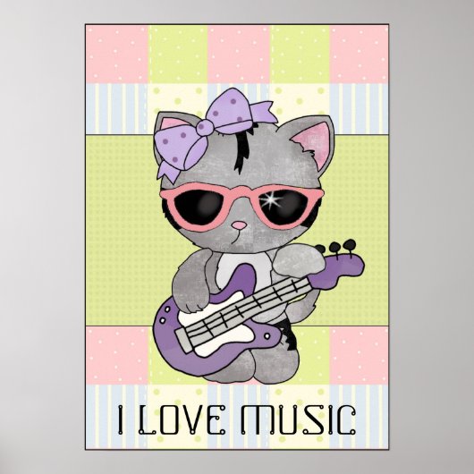 I Love Music poster (Voorkant)