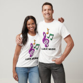I Love Music T-Shirt (Unisex)
