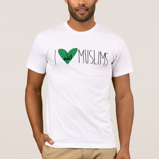 I Love Muslims - Los Sueños Foundation T-shirt (Voorkant)