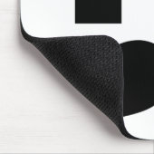 I Love Mustache Muismat (Hoek)