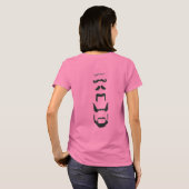 I Love Mustaches T-shirt (Achterkant volledig)