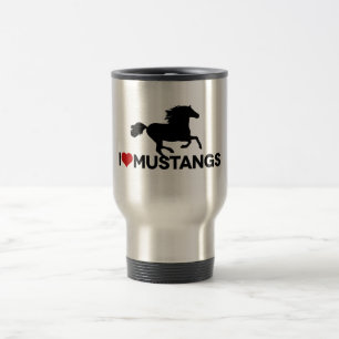 I Love Mustangs Reisbeker