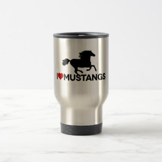 I Love Mustangs Reisbeker