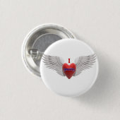 I Love Mutts Button (Voorkant /achterkant)