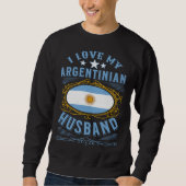 I love my Argentinian husband Trui (Voorkant)