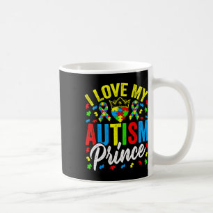 I Love My Autism Prince - Ondersteuning Autistisch Koffiemok