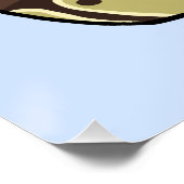 "I Love My Ball Python" Cute Snake Drake Poster (Hoek)