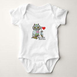 I-Love My-Big Sister Uilen Meerdere Product Select Romper