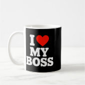 I Love My Boss  Koffiemok (Links)