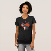I love my Boston Terrier T-Shirt (Voorkant volledig)