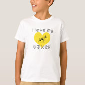 i love my boxer t-shirt (Voorkant)