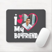 I Love My Boyfriend D Photo  Muismat (Met muis)