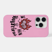 I Love My Boyfriend - Red - DingusDesign iPhone Hoesje (Achterkant horizontaal)