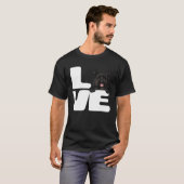 I Love My Cairn Terrier Dog T-shirt (Voorkant volledig)