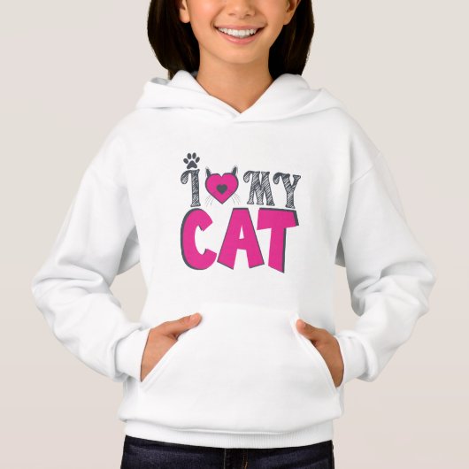 I Love My Cat – Cute Pet Lover Design (Voorkant)