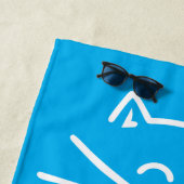 I love my cat strandlaken (In situ)