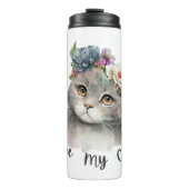 I love my cats  thermosbeker (Voorkant)