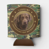 I Love My Chesapeake Bay Retriever Koelbox Blikjeskoeler (Achterkant)