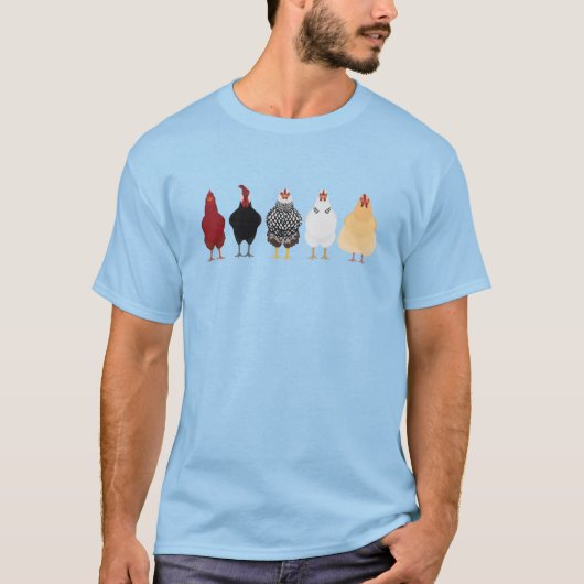 I Love My Chickens More Than Anyone T-shirt (Voorkant)