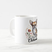 I love my chihuahua  koffiemok (Voorkant links)