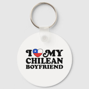I Love My Chilean Boyfriend Sleutelhanger