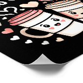 I Love My Cl A Latte Coffee Valentine Day Teachers Poster (Hoek)