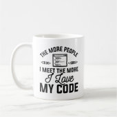 I Love My Code Koffiemok (Links)