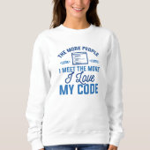 I Love My Code Trui (Voorkant)
