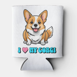 I Love My Corgi Blikjeskoeler