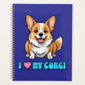 I Love My Corgi Planner (Voorkant)