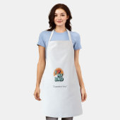 I Love My Dad Apron – Funny BBQ Gift Schort (Gedragen)