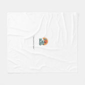 I Love My Dad Blanket – Personalized Gift Fleece Deken (Voorkant (Horizontaal))