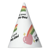 I Love My Dad Feesthoedjes (Rechts)