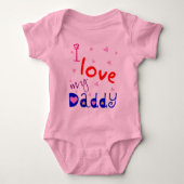 I love my Daddy Romper (Voorkant)