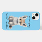 I Love My Dog iPhone/iPad case (Achterkant (horizontaal))