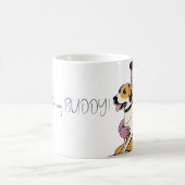 I Love My Dog - Mannelijke editie 2 Koffiemok (Center)