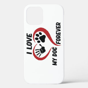 I love my dog throw pillow Case-Mate iPhone case