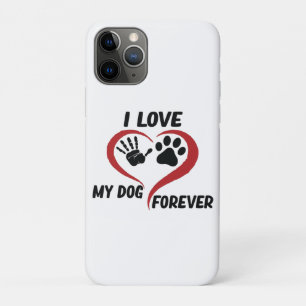 I love my dog throw pillow Case-Mate iPhone case