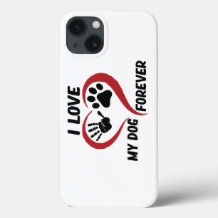 I love my dog throw pillow Case-Mate iPhone case