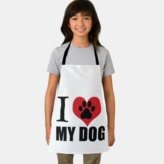 I love my dog throw pillow schort (Insitu)