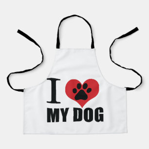 I love my dog throw pillow schort