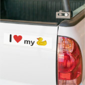 I love my duck bumpersticker (Op Truck)