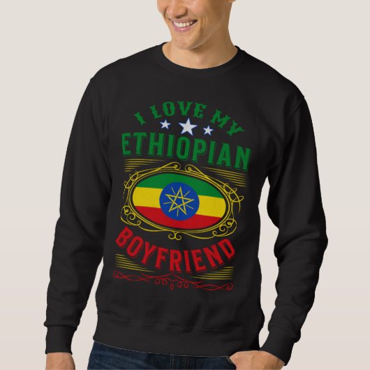 I love my Ethiopian boyfriend Trui (Voorkant)