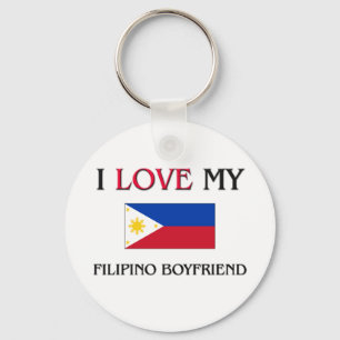 I Love My Filipino Boyfriend Sleutelhanger