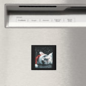 I Love My French Bulldog Christmas Cute  Magneet (Insitu (Vaatwasser))