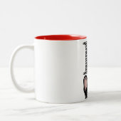 I love my frenchie tweekleurige koffiemok (Links)