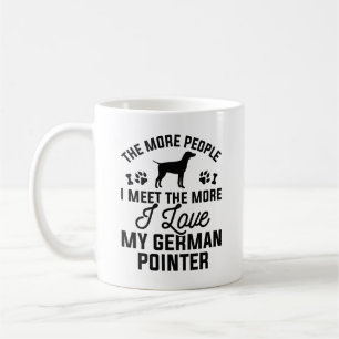 I Love My German Pointer Koffiemok