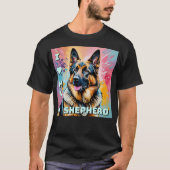 I love my German Shepherd T-shirt (Voorkant)