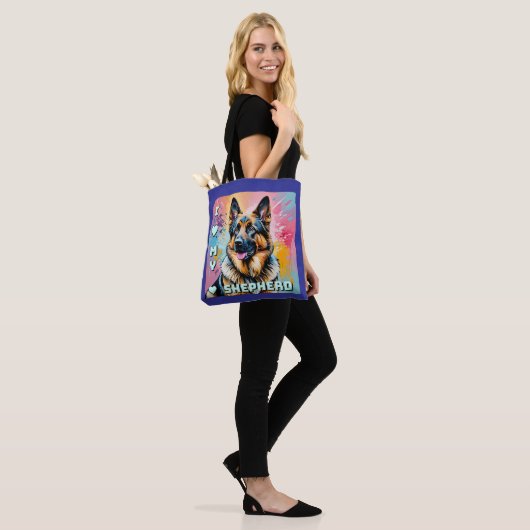 I love my German Shepherd Tote Bag (Op model)