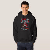 I Love My Girlfriend More Than Video Games Kidding Hoodie (Voorkant volledig)